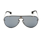 Versace Unisex 0VE2243 Sunglasses // Gunmetal + Gray Mirror Black