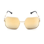 Versace Women's 0VE2248 Sunglasses // Gold + Brown Mirror Gold