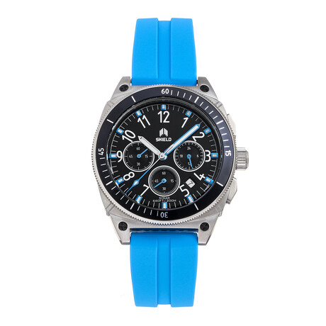 Shield Sonar Chronograph Strap Watch w/Date // SLDSH113-3