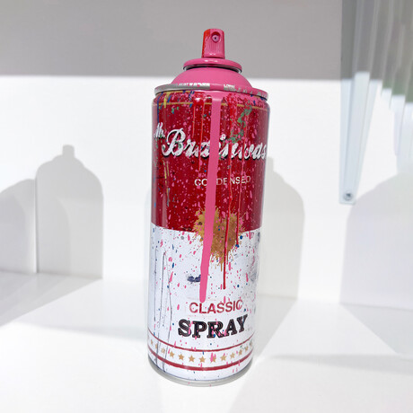 Mr. Brainwash // Spray Can - Pink // 2017