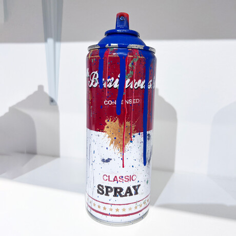 Mr. Brainwash // Spray Can - Blue // 2017