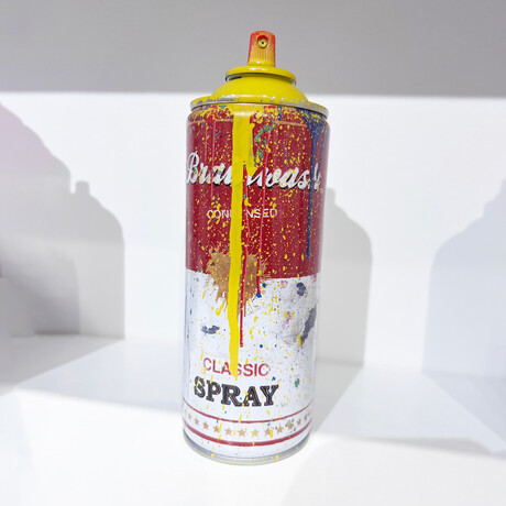 Mr. Brainwash // Spray Can - Yellow // 2017