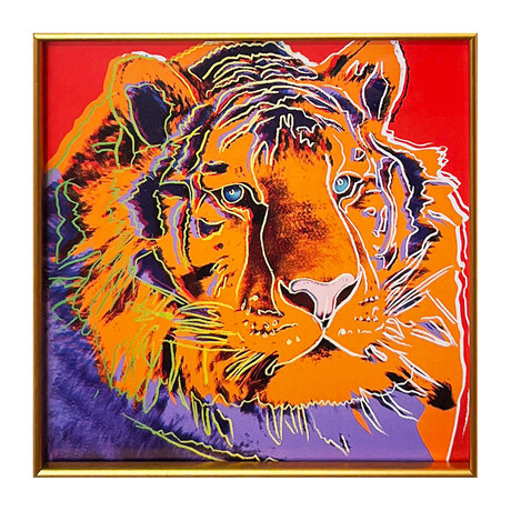 Andy Warhol // Tiger Card With Separate Signature