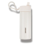 SUPLMNT // Off White + Straw Lid