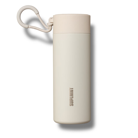 SUPLMNT // Water Bottle // Off White