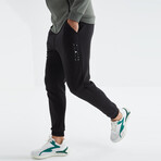 Print Detail Tracksuit // 2-Piece Set // Green Almond (S)