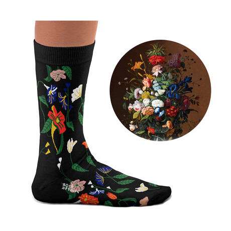 Flower Still Life Socks (Medium)