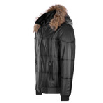 Jose Leather Jacket // Black (S)