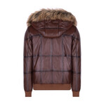 Diego Leather Jacket // Whiskey (2XL)