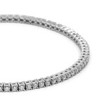 18K White Gold Diamond Tennis Bracelet I // 7.25" // New