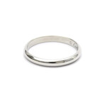 Cartier // Platinum 1895 Wedding Ring // Ring Size: 6 // Store Display