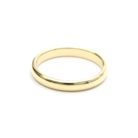 Tiffany & Co. // 18k Yellow Gold Classic Ring // Ring Size: 7.5 // Store Display