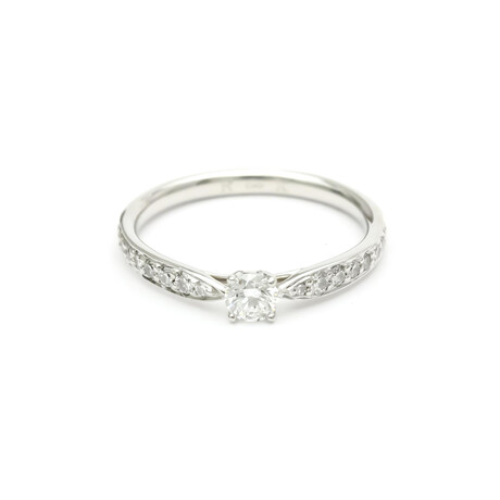 Tiffany & Co. // Platinum + Diamond Harmony Ring // Ring Size: 6 // Store Display