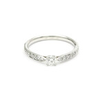 Tiffany & Co. // Platinum + Diamond Harmony Ring // Ring Size: 6 // Store Display