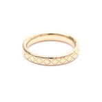 Gucci // 18k Rose Gold Diamantissima Ring // Ring Size: 5 // Store Display