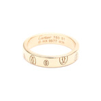 Cartier // 18k Rose Gold Happy Birthday Ring // Ring Size: 6 // Store Display