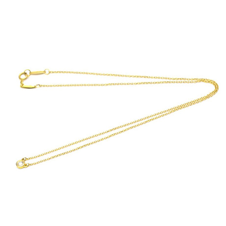 Tiffany & Co. // 18k Yellow Gold Diamonds By The Yard Diamond Necklace // 16.33" // Store Display