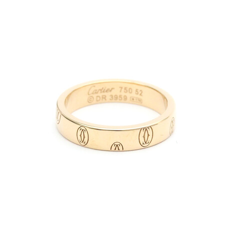 Cartier // 18k Rose Gold Happy Birthday Ring I // Ring Size: 6 // Store Display