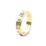 Gucci // 18k Rose Gold + Diamond Icon Ring // Ring Size: 5.5 // Store Display