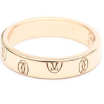 Cartier // 18k Rose Gold Happy Birthday Ring // Ring Size: 6 // Store Display