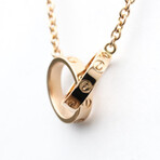 Cartier // 18k Rose Gold Love Necklace // 16.92" // Store Display