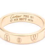 Cartier // 18k Rose Gold Happy Birthday Ring // Ring Size: 6 // Store Display