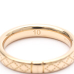 Gucci // 18k Rose Gold Diamantissima Ring // Ring Size: 5 // Store Display