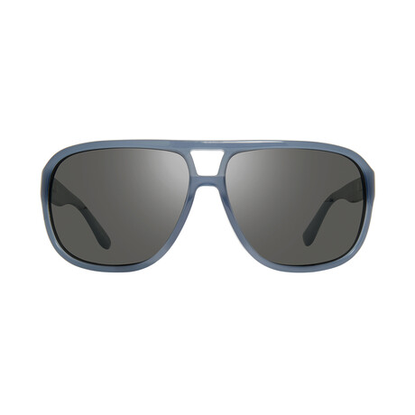 Men's Hank Aviator Sunglasses // Slate Gray + Graphite // Store Display