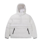 The Very Warm // Unisex Quilted Pullover // Off White (XS)