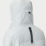 The Very Warm // Unisex Quilted Pullover // Off White (XS)