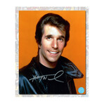 Happy Days Signed by Arthur Fonzarelli The Fonz Actor Henry Winkler 8x10 Photo