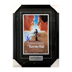 Karate Kid // Cast-Signed + Framed Poster // Ralph Macchio, William Zabka, Martin Kove