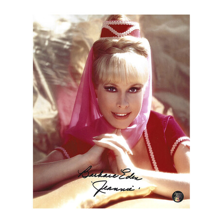 Barbara Eden Autographed "I Dream of Jeannie" 8X10 Photo