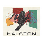 Andy Warhol // Halston Advertising Campaign Poster // 1982 Serigraph