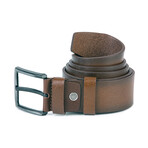 Edward Double Sided Belt // Brown (41.33"L)