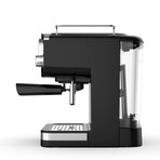 Lafeeca 19 Bar Espresso Coffee Machine + Milk Frother // Obsidian + Pitcher and Glass Combo