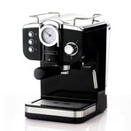 Lafeeca 19 Bar Espresso Coffee Machine + Milk Frother // Obsidian + Pitcher and Glass Combo