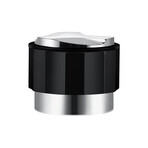 Espresso Tamper & Distributor Tool With Adjustable Depth // Black (Black // 51 MM)