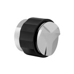 Espresso Tamper & Distributor Tool With Adjustable Depth // Black (Black // 51 MM)