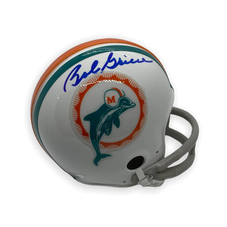Bob Griese // Miami Dolphins // Autographed Mini Helmet