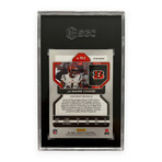 Ja'Marr Chase // 2021 Panini Chronicles Prizm Black Silver // Rookie Card // SGC 9.5 Mint+