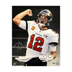 Tom Brady // Tampa Bay Buccaneers // Autographed Photograph Ver. 2