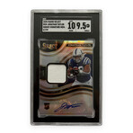 Jonathan Taylor // 2020 Panini Select Signature Memorabilia #5/199 // Rookie Card // SGC 9.5 Mint+ w/ 10 Auto