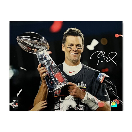 Tom Brady // Tampa Bay Buccaneers // Autographed Photograph Ver. 1