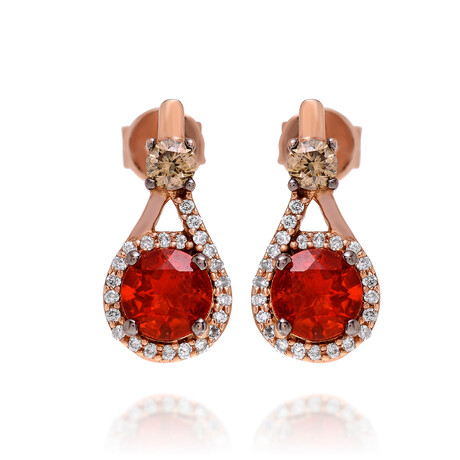 Levian fire opal on sale earrings