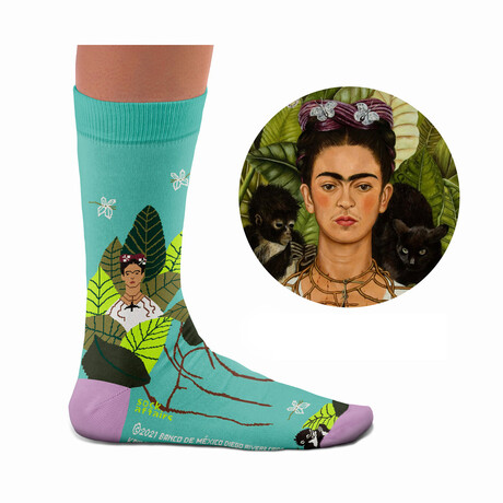 Frida Self Portrait Socks (Medium)