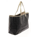 MCM // Visetos Striped Lion Shopper Bag