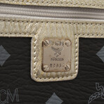 MCM // Visetos Striped Lion Shopper Bag