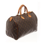 Louis Vuitton // Canvas Speedy 35 Satchel Bag