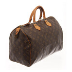 Louis Vuitton // Canvas Speedy 35 Satchel Bag
